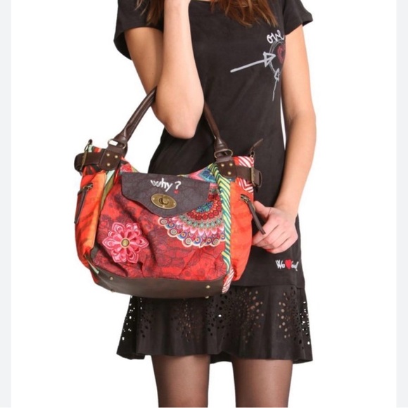 Desigual Handbags - Desigual Mcbee patterned shoulder bag